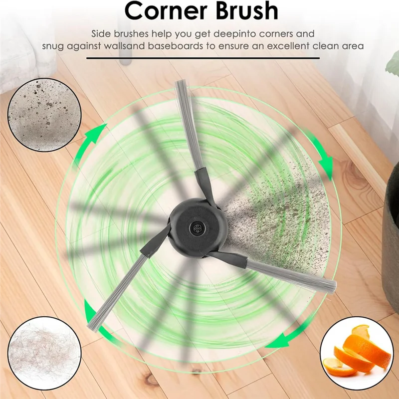 

10 шт. боковая щетка для Dreame X40 Ultra/ L10S Pro Ultra Heat/X30 Ultra/L10S Ultra Gen 2/L40 Ultra, аксессуары для пылесоса-BAAX