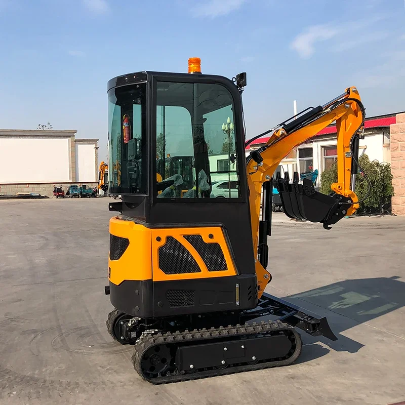 Excavator 1.8 Ton Kubota Engine Crawler Digger  Minibagger 1 Ton original crawler mini digger excavator