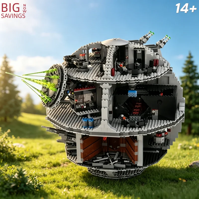 4016 Piezas de la Serie Galaxy, Juguetes de Construcción, Estrella de la Muerte 75159, Plataforma DS-3 UCS, Bloques de Construcción, Regalos de Cumpleaños para Adultos