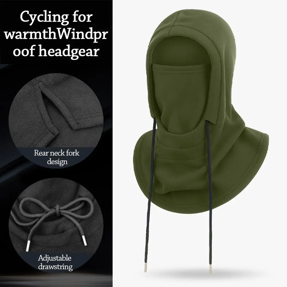 

Fashion Polar Fleece Winter Hat Warm Full Face Balaclava Windproof Beanies Winter