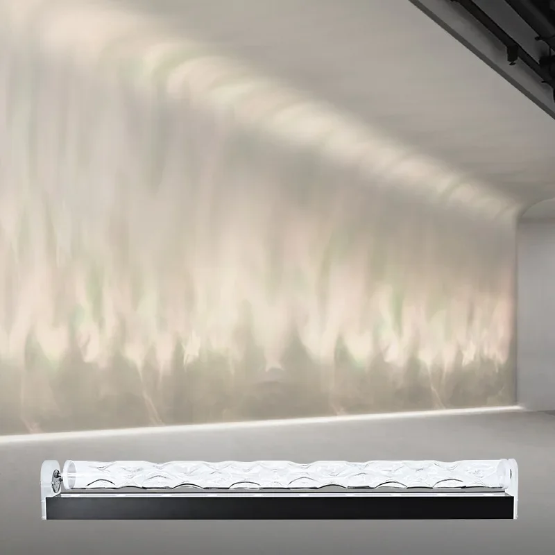 3D dynamic water pattern light LED water ripple wall washer living room wall projection light background wall bar ktv atmosphere