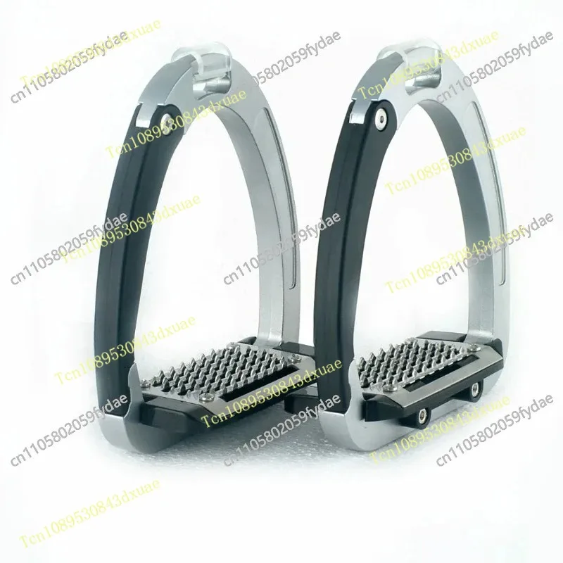 Safety Stirrups 125mm Saddle Accessories Aluminum Alloy Material Equestrian Equipment Complete Set