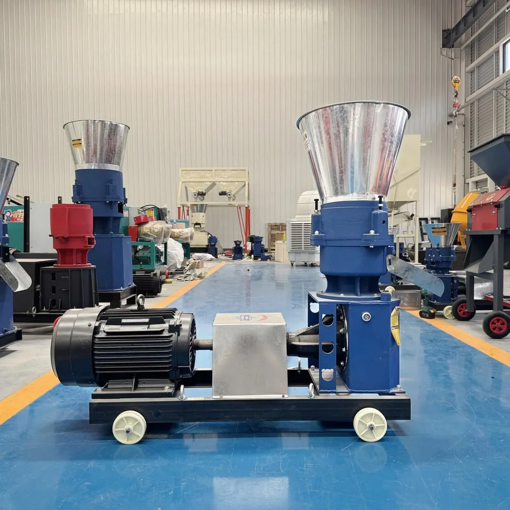AIROW Durable Animal Feed Pellet Machine for Small Scale Farm Chicken and Pig Feed Manufacturing