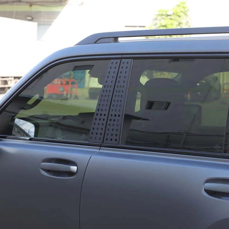 

Для Haval H9: Декоративная накладка на центральную B-стойку из черного алюминиевого сплава, аксессуары для внешней модификации, 2024-2025 гг.