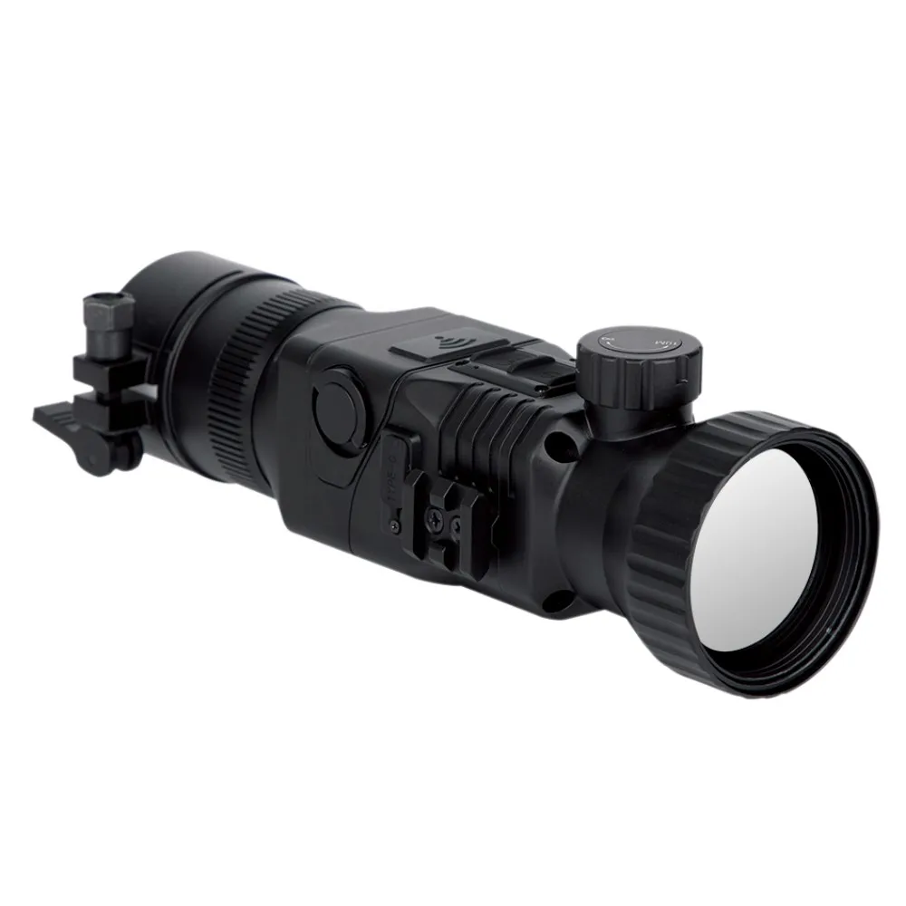TMRS6 Thermal Imaging Night Vision Scope 384x288 Resolution 1-8x Optical Zoom Image Stabilization for Hunting