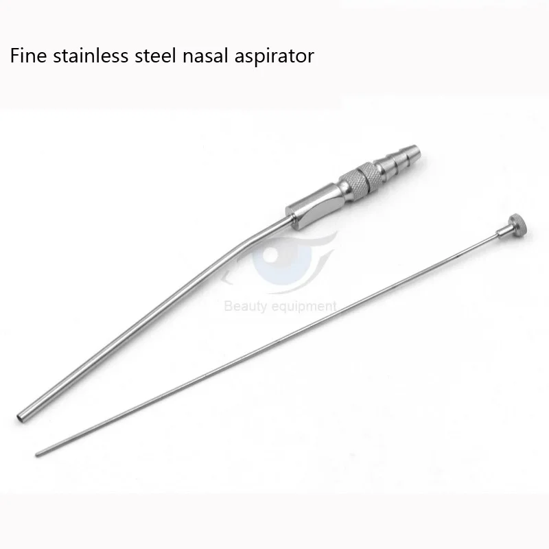 Nasal aspirator stainless steel nasal shaping tool puncture maxillary sinus irrigation nasal suction tube