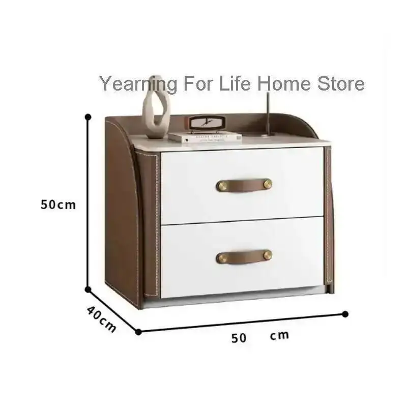 

Trendy With Nightstands Luxury Modern Italian Drawers Unique Glam Bedside Table Space Saving Mesita De Noche Bedroom Furniture