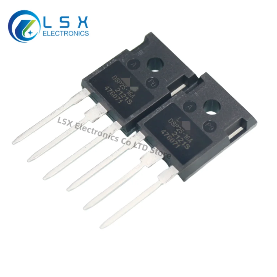 New Original 10PCS/Lot DSP25-16A DSP25-16 OR DSP25-12A DSP25 TO-247 25A 1600V Phase-Leg Rectifier Diode