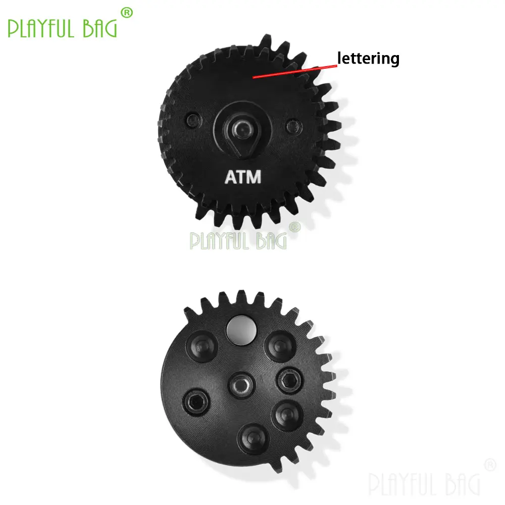 Outdoor Sports Ultra-Quiet ATM Steel Gear Set | Optimized Magnet & Drop-Slot Tooth Positioning Game Toy Gun Accessories QQ61 view 3