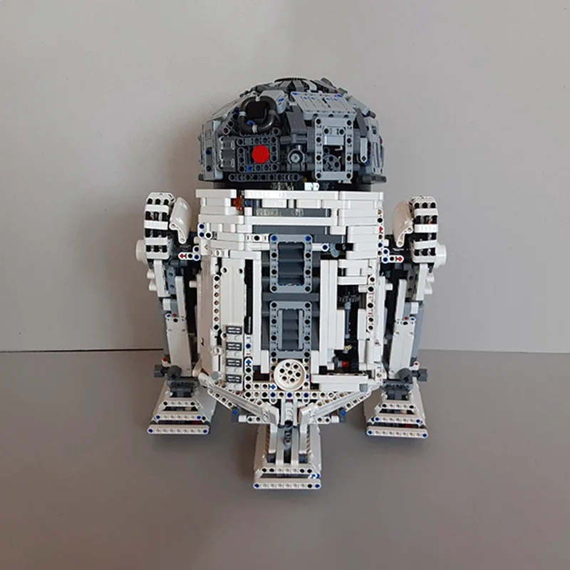 2612PCS Star Battle Model C: R2-D2 MOC Building Blocks Educational Toy for Kids Creativity Development DIY Birthday Gift