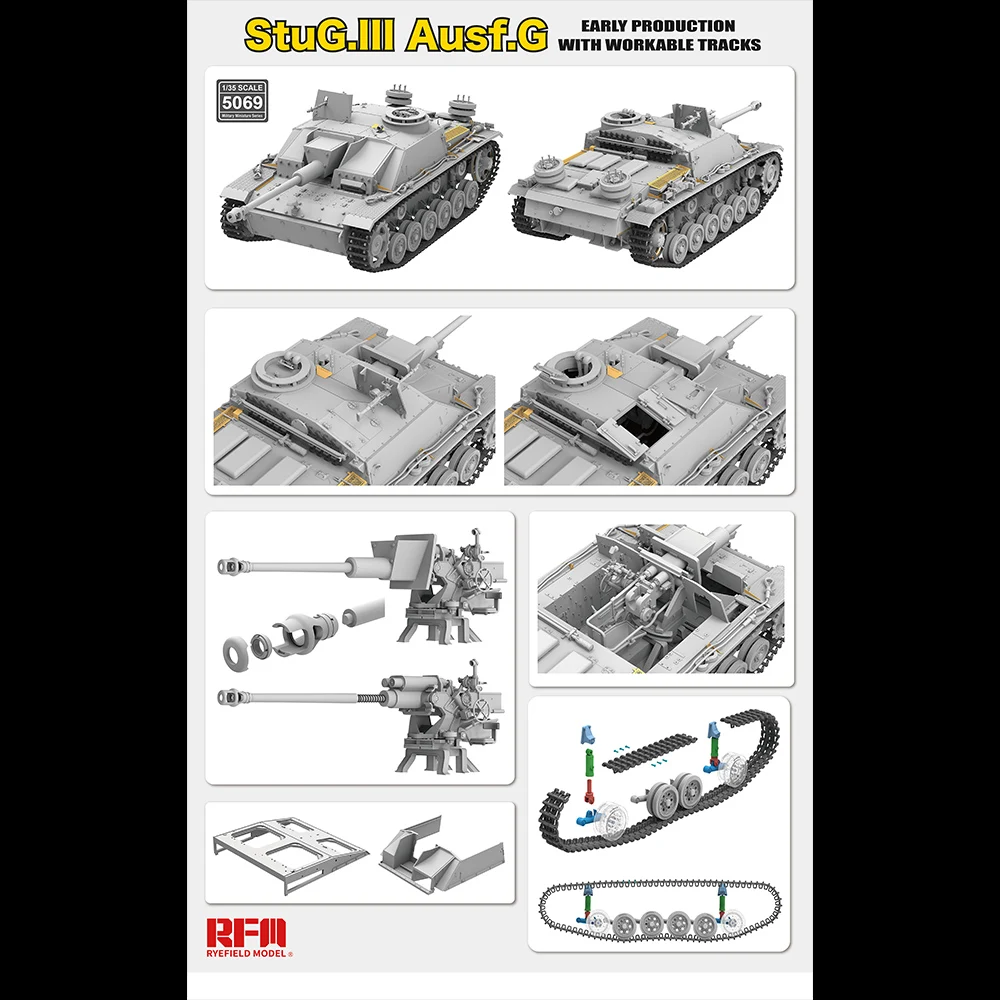 [Ryefield Model] RFM RM-5069 1/35 StuG.III Ausf.G Early Production