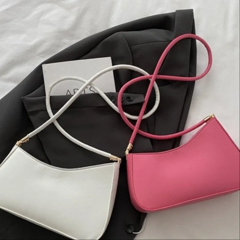 

Fashionable Leather Women's Handbag Luxury Brand Elegant Classic Classy Stitchwork Vintage Commuter Bag​