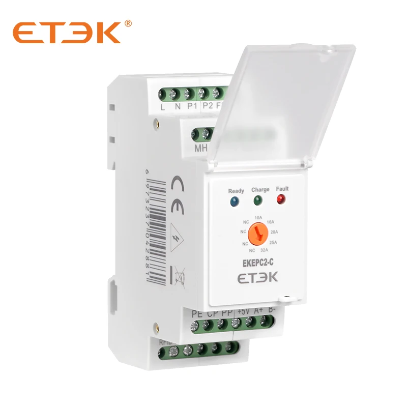 ETEK Evse Controller Electronic Protocol Chontrollers EV Charger Station Cable Socket 32A EKEPC2 AC 230V  EKEPC2