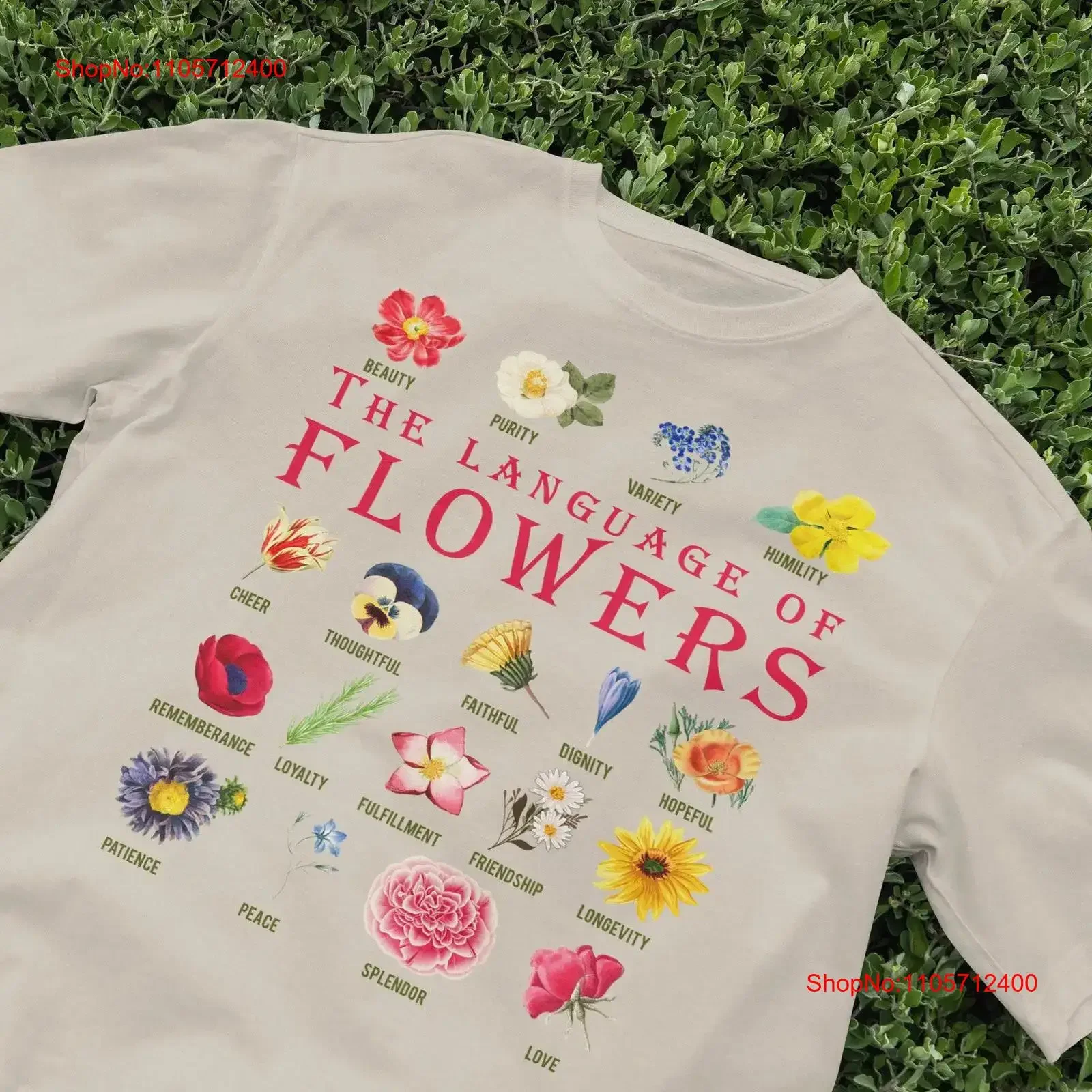 Colorful Flowers T Shirt Floral Design Meaningful Flower Symbolism Perfect for Nature Lovers and Enthusiasts vintage Washed