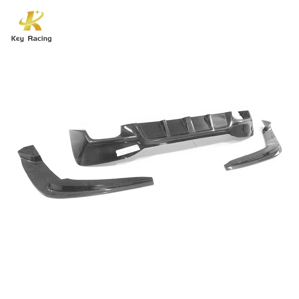 6 Series GT Rear Diffuser Carbon Fiber Rear Bumper Diffuser Splitter For BMW 6 Series GT 2017-