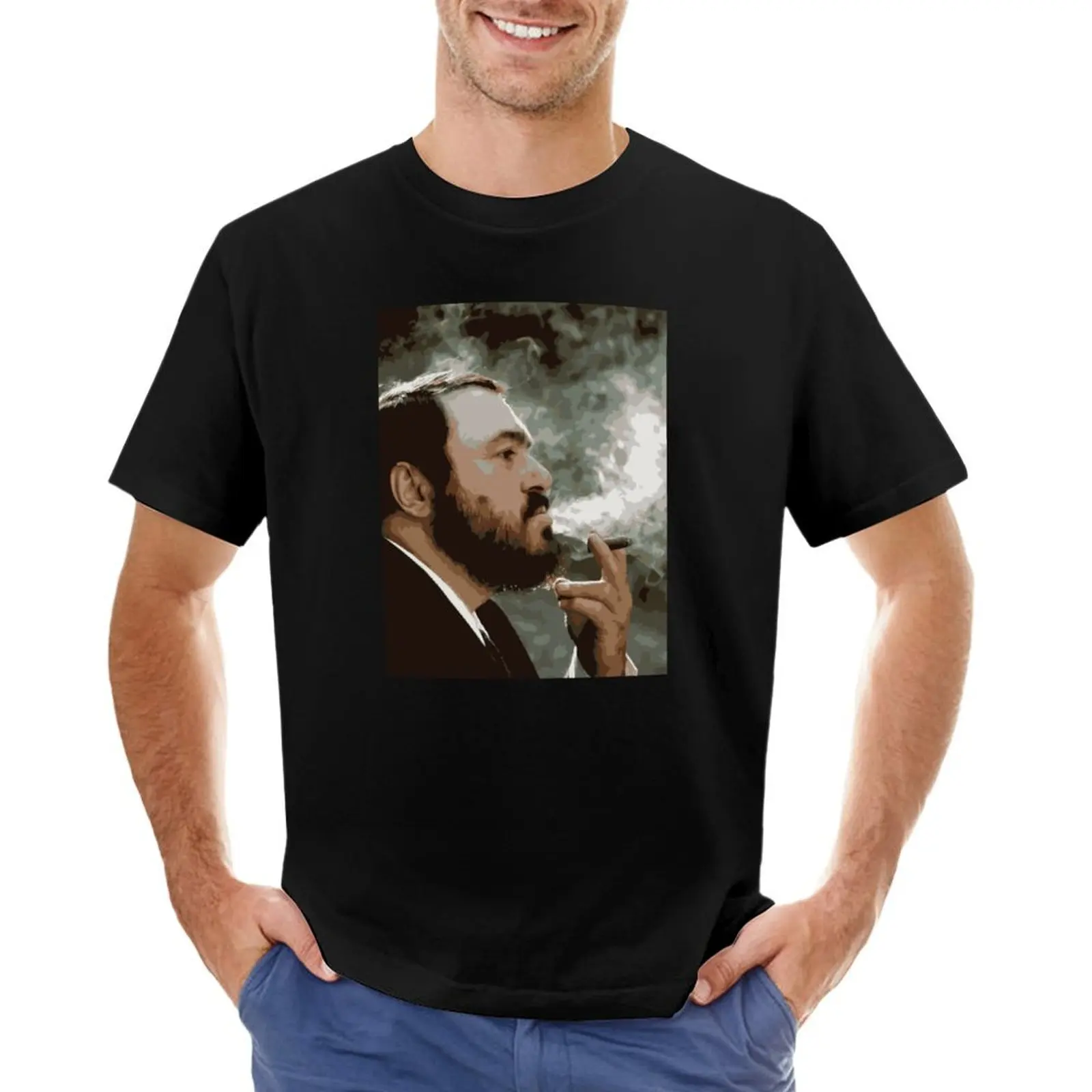 Pavarotti T-Shirt vintage graphic tee custom t shirt graphic tee shirt anime stuff fruit of the loom mens t shirts