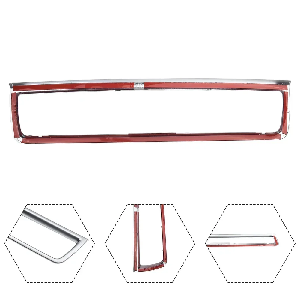 Frame Trim Cover Sticker For BMW 5 Series F10 Car Front Middle Console Air Conditioning AC Vent Frame Trim Cover Sticker