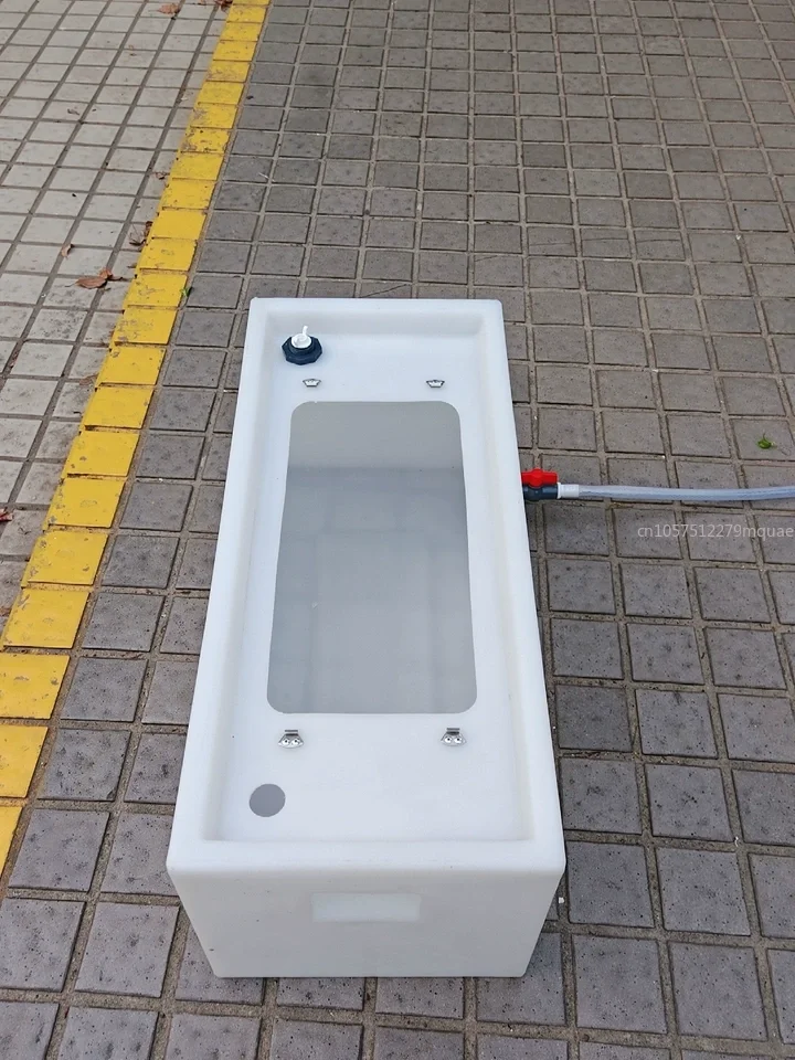 Car with Handle Special Transportation Square Box for Live Fish Outdoor Fishing Car Anti-overflow Sealed Live Fish Box