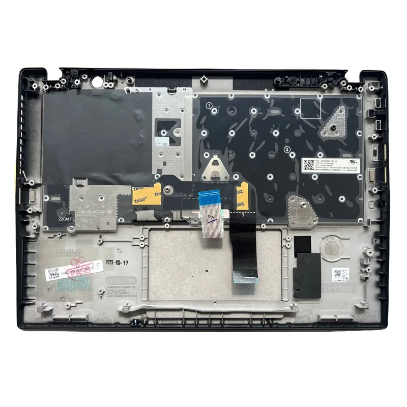 Palmrest Upper Case With US Layout Keyboard For Lenovo Thinkpad T14s Gen4 WIFI Version Black Color