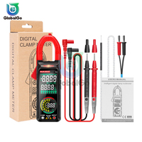 S1 DC/AC Digital Clamp Meter 6000 Counts 400A Amp Multimeter Color Screen Voltage Tester Car Hz NCV Ohm Meter