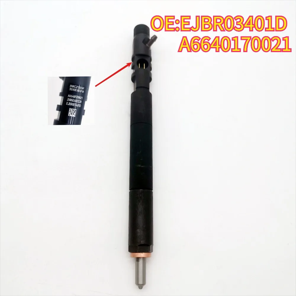 Original High Quality New for EJBR03401D A6640170021 EJBR04701D Diesel Fuel Injector