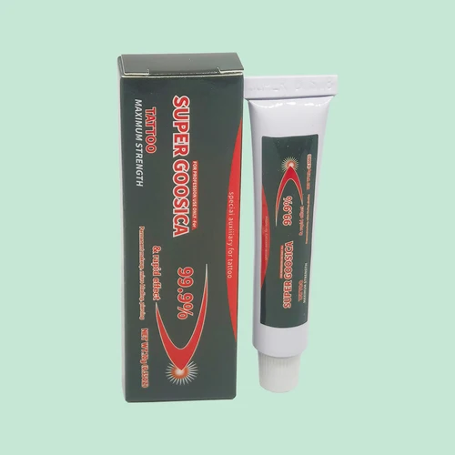Imagen 2 del producto Crema de tatuaje Super Goosica 99.9%, antes del maquillaje permanente, Microblading, Piercing, cejas, labios, belleza, crema auxiliar corporal, 10g