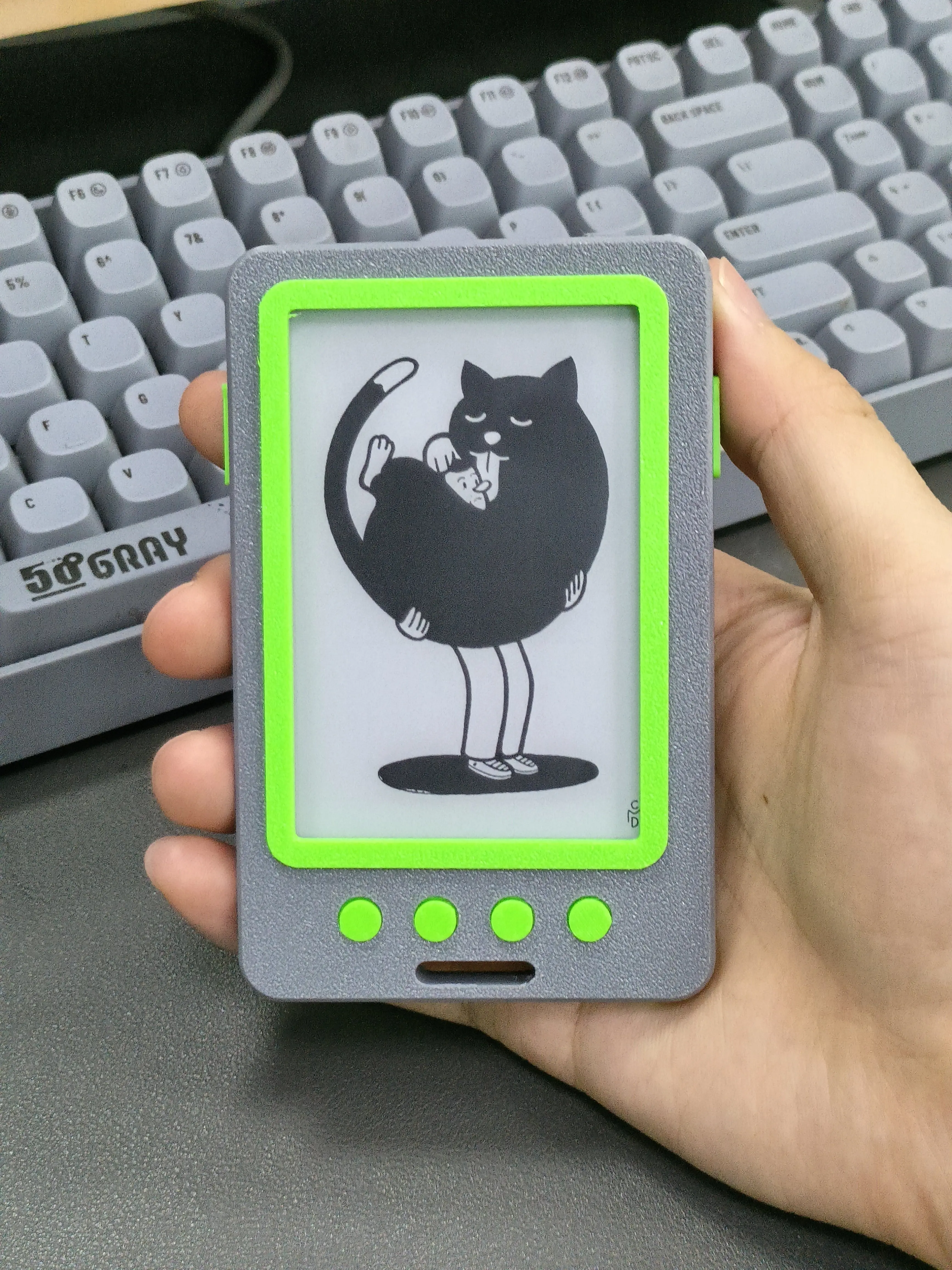 Etui Mdc do czytnika E-Ink XTEINK Case X4 X3, magnetyczne etui ochronne w kształcie identyfikatora biznesowego, pełne pokrycie, odporne na wstrząsy, personalizowane prezenty. — zdjęcie produktu 4
