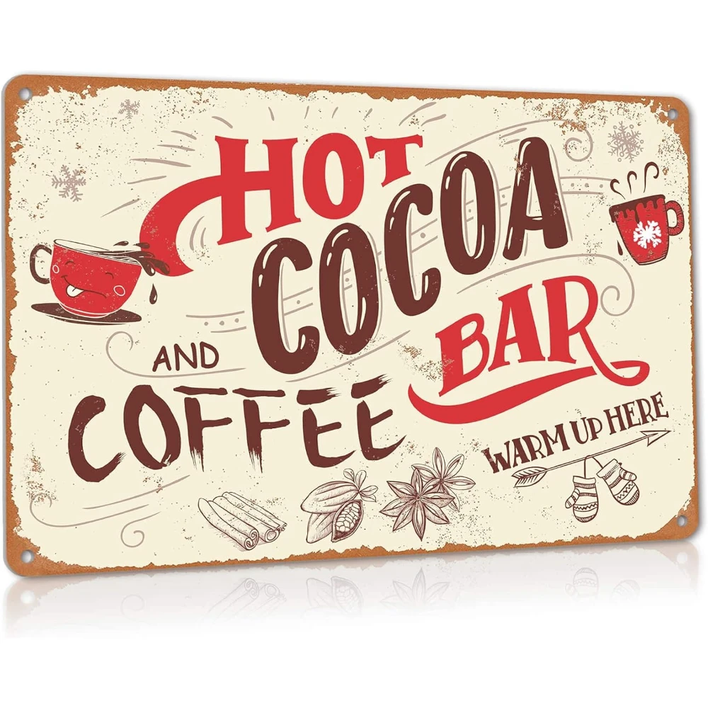 Hot Cocoa Bar Sign …
