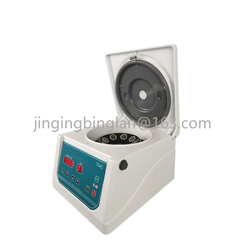 AC 220V Laboratory Electric Low Speed PRP Centrifuge TD4C 0-4000RPM Adjustable Digital Display Desktop Centrifugal Machine