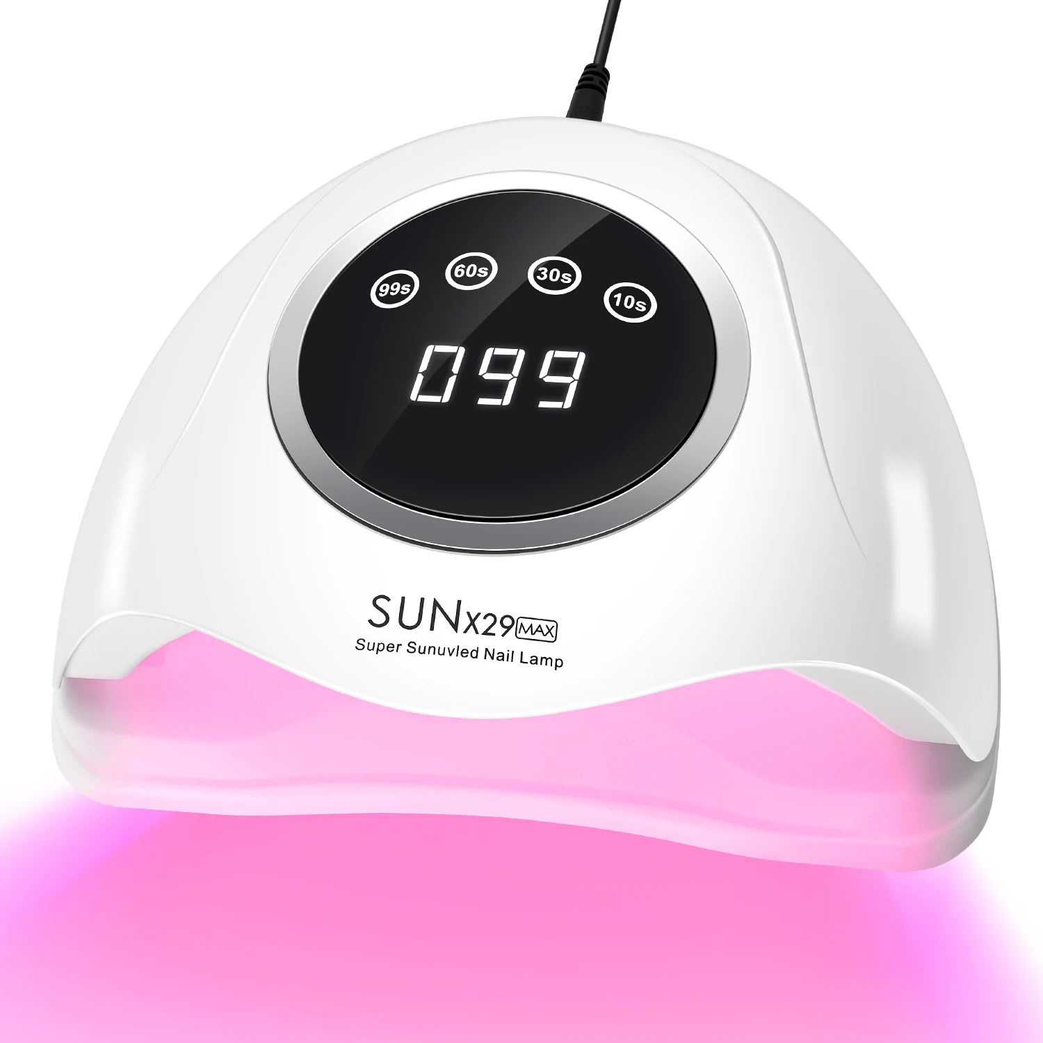 90LEDS Gel Polish Drying Lamp UV LED Nail Lamp With 4 Timer Setting Professional Nail Dryer Manicure Salon Tools
