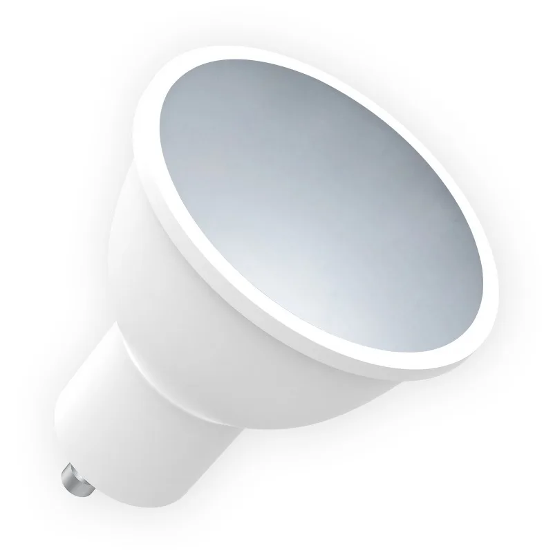 WiFi Tuya Smart Home LED Spotlight: RGBCW Color-Tunable, App & Voice Controlled, Timing Function, GU10 Light Cup