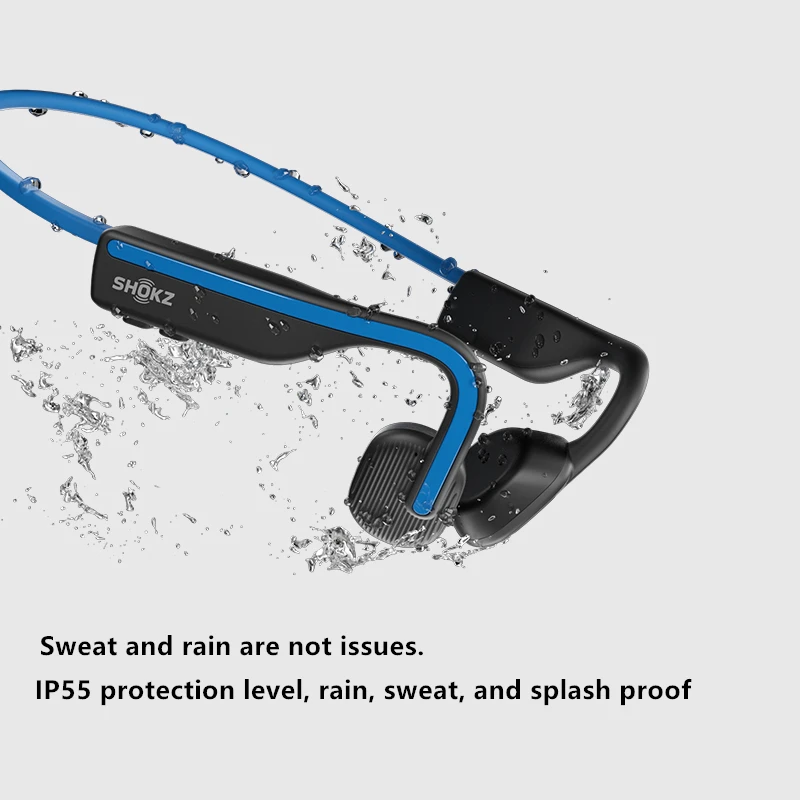 Meg nem látott SHOKZ openmove S661 Csont Vezeték Távbeszélőkagyló IP55 water-resistant Szikratávirát headse Bluetooth 5.1 Sportág earbuds open-ear