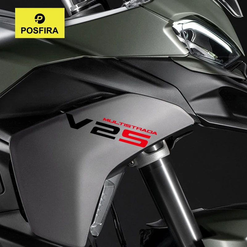 

POSFIRA Motorcycle Stickers Vinyl Decals for Ducati Multistrada V2S V2 S 2025 2024 2023 2022 Motorbike Sticker Accessories