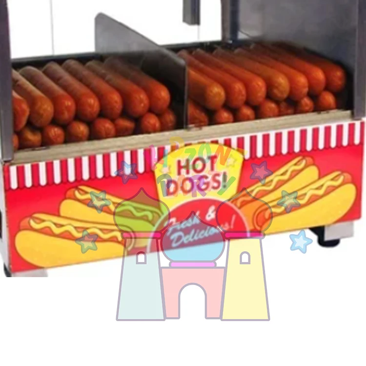 commercial stainless steel paragon hot dog steamer machine with temperature control