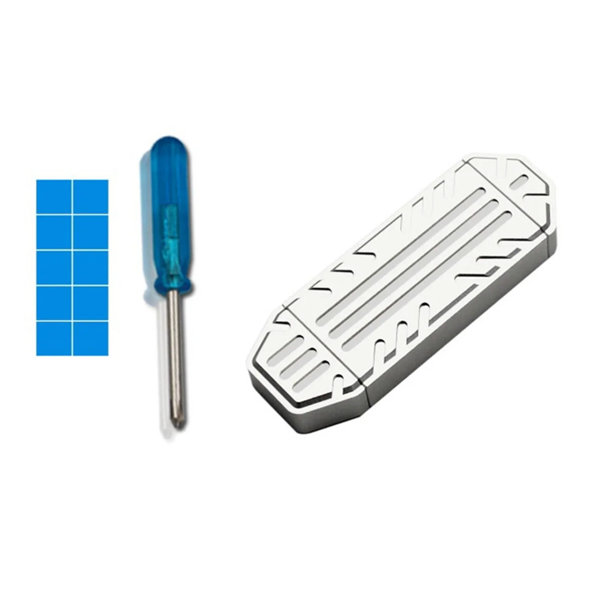 ABLK M.2 NVME SSD Case External Enclosure USB 3.2 Gen2 10Gbps Type-A + Type-C M2 NVME Adapter Box Supports 2230 M.2 NVME SSD