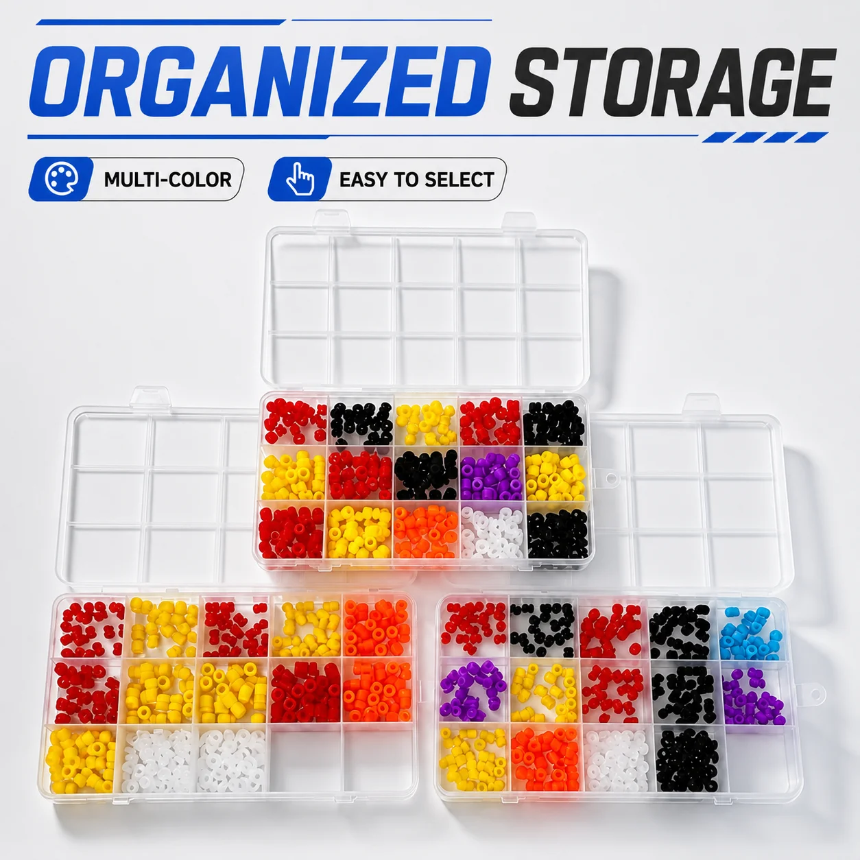 Kit de balles d'amortissement en caoutchouc multicolores M2 M3 avec boîte de rangement, fixation souple anti-vibration pour contrôleur de vol FPV, kit empilable FC ESC