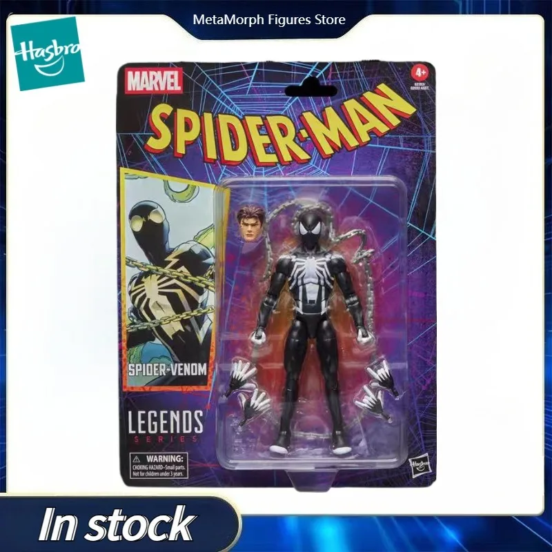 

Original Hasbro Marvel Legends Series Spider-Man SPIDER-VENOM Anime Figure Toy Collection Gift