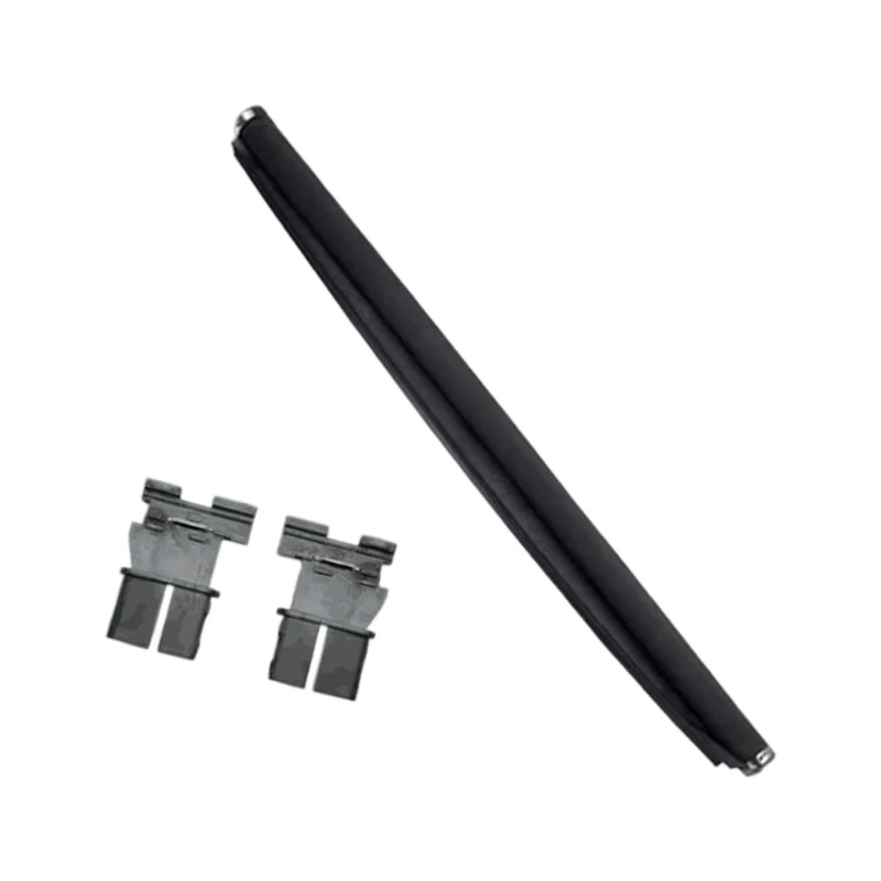 3C8877307A Roof Shade Roller Assembly Replacement 88.5Cm/34.84Inch with 2 Mounting Clips for Interior Roof Repair D7YA