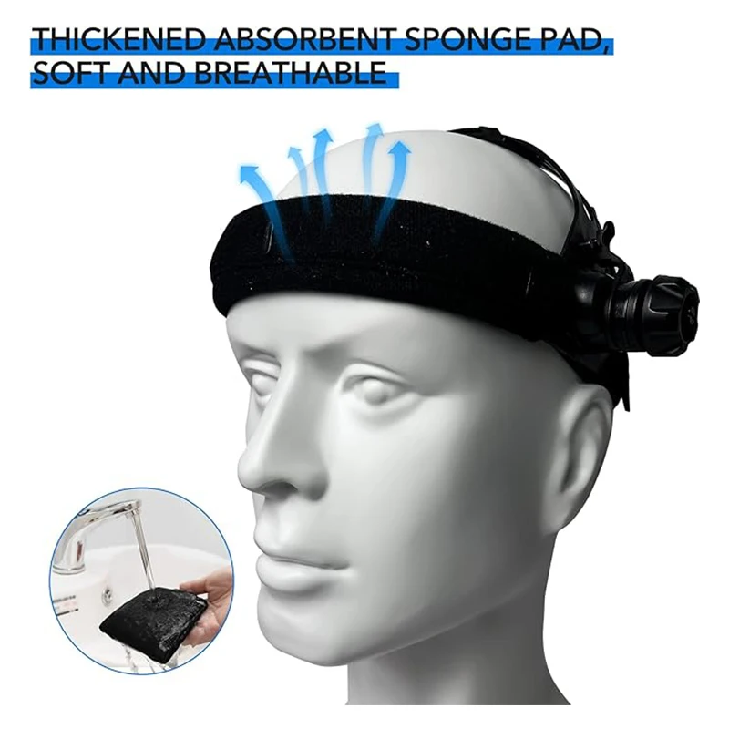 Acessórios para capacete de soldagem de arnês com faixa de suor para capacetes de soldagem de furo redondo