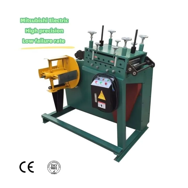Industrial High-Speed Punch Straightening Decoiler Machine Stainless Steel Coil Manual Hydraulic Uncoiler Electric Motor PLC