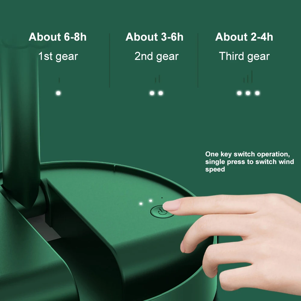 Desktop Foldable Retractable Small Fan USB Rechargeable Home Low Noise Mini Portable Electric Fan for Dormitory Office Fan