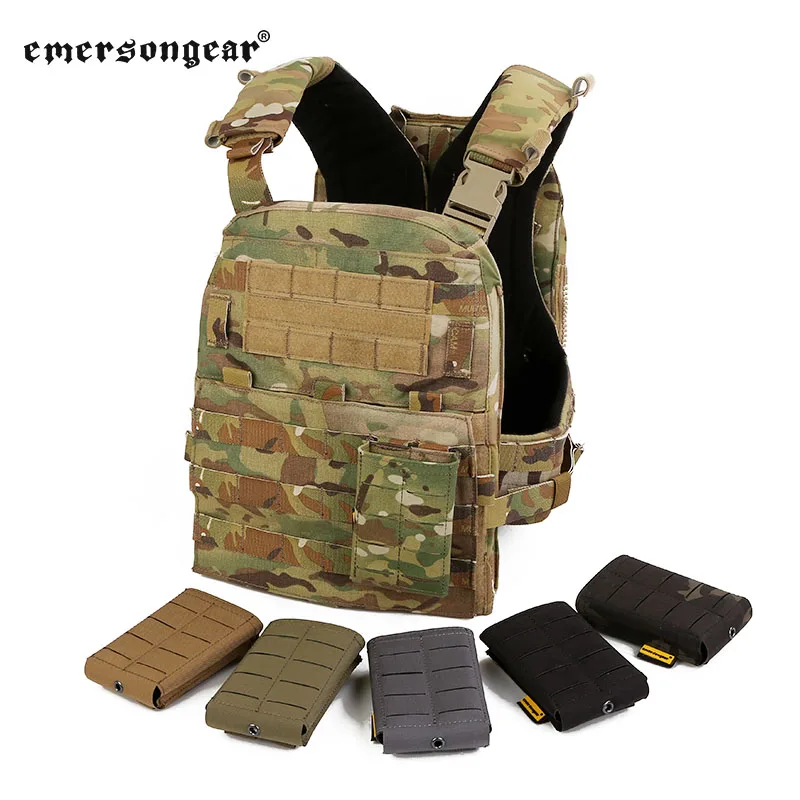 

Emersongear LCS M4 AK Сумка для журналов для винтовки Mag Panel Страйкбол Открытый Охота Пеший туризм Боевой Molle Нейлон