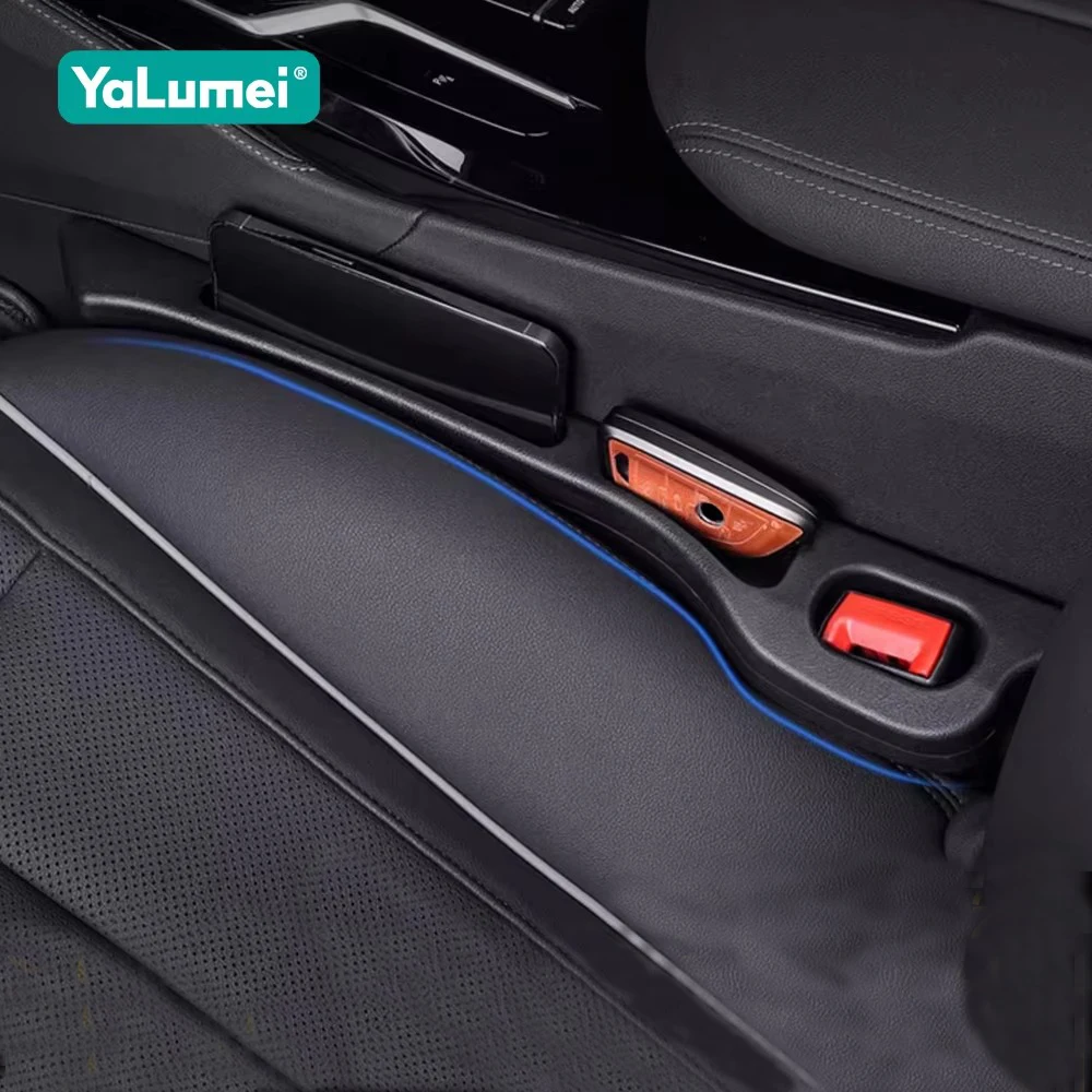 ل Xpeng G6 EV 2023 2024 2025 2026 G01 PHEV 2 قطعة مقعد السيارة العالمي مانعة للتسرب شرائط الفجوة غطاء الجانب التماس حشو التخزين