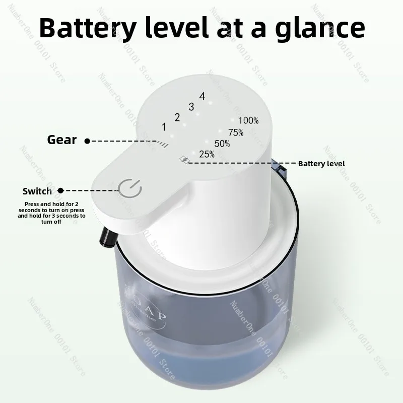 P3 automatic sensor soap dispenser | Foam hand sanitizer/detergent automatic sensor
