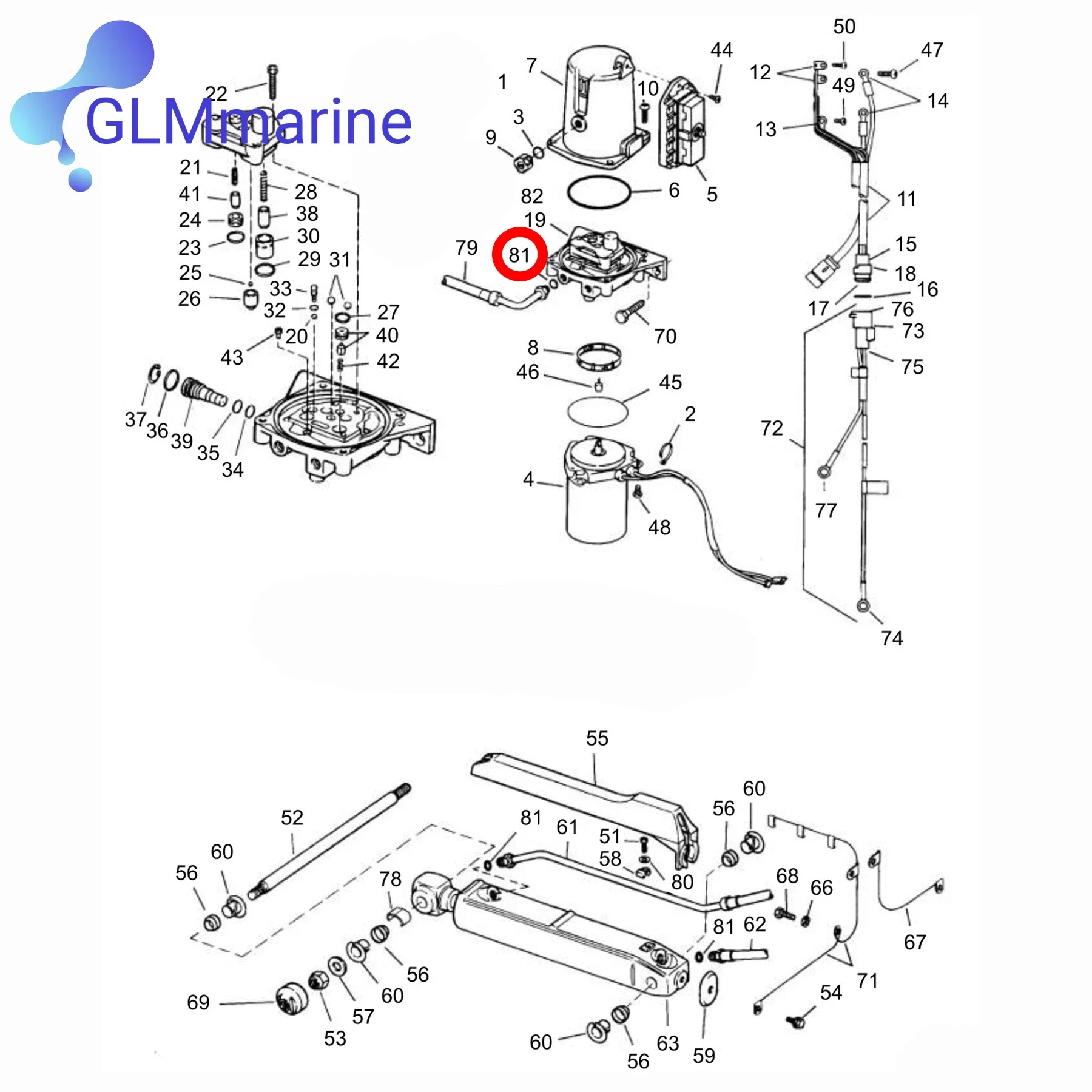 4Pcs Trim Hose O-ring 3852165 for Volvo Penta SX-C DP-S1 SX-S TSK SX-MDB SX-MACLT TSK SX-MHP Replacement 18-7141 image 2