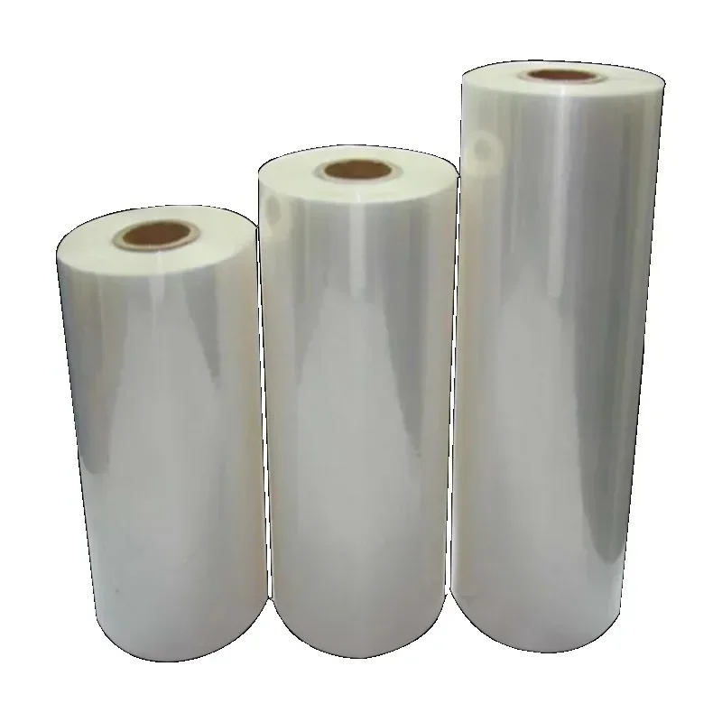 PE Thickened Shrink Tube Films Mineral Water Beverages Cola Beer Package Film Bags 0.2mm Thick Transparent Shrinkable  Membrane