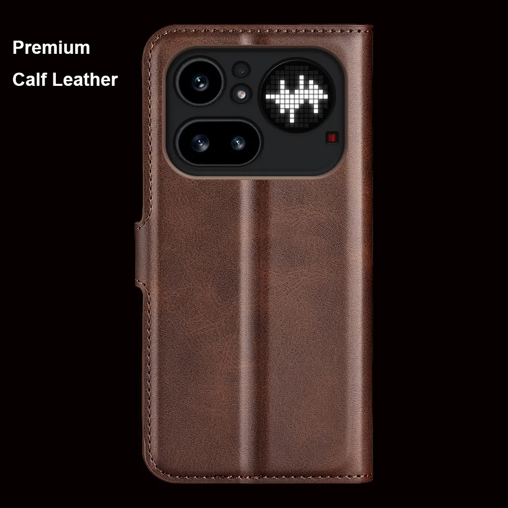 Premium Calf Leather Flip Case - Phone Cases Nothing 3A ulasan dan harga