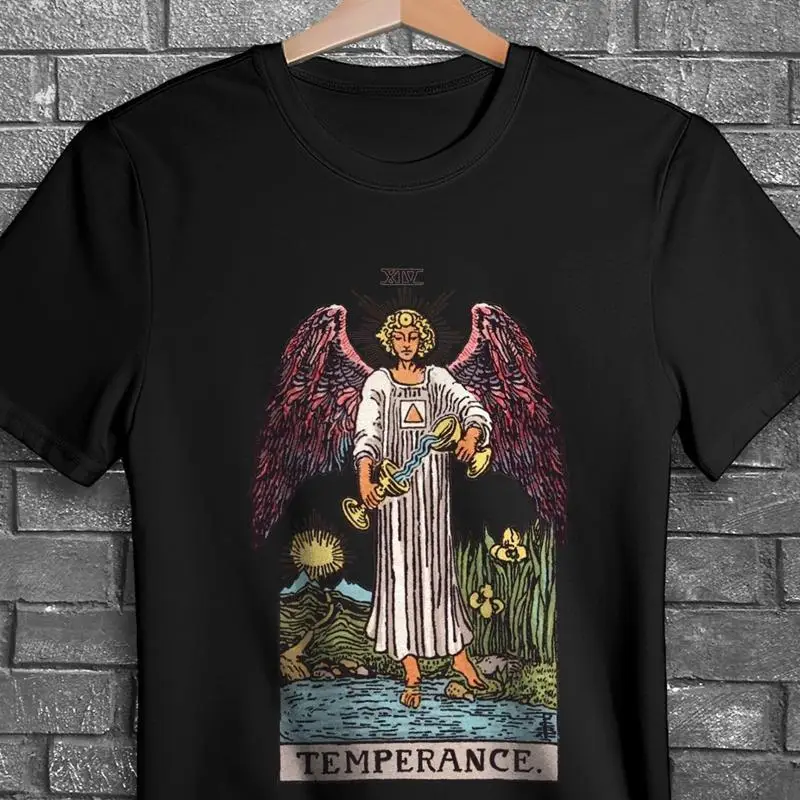 

Футболка Таро Карта температуры Готическая оккультная