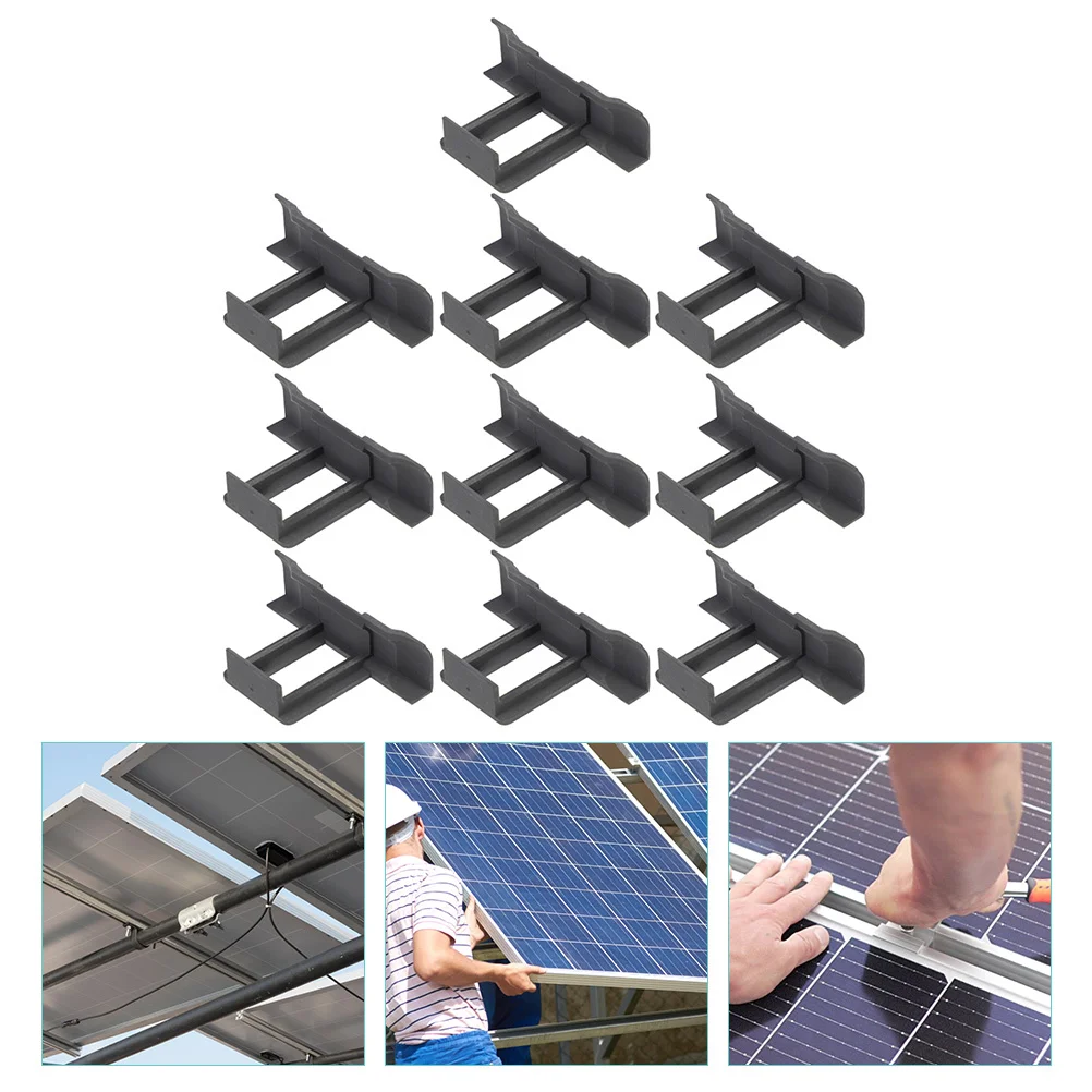 

10 шт. зажимы для дренажа воды солнечной панели эффективно удаляют мусор воды компактный легкий профессиональный практичный