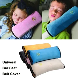 Children Univeral Car Safety Seat Belt Cover Pillow Harness Shoulder Pad Child Protection Covers Cushion Support Car Accessories